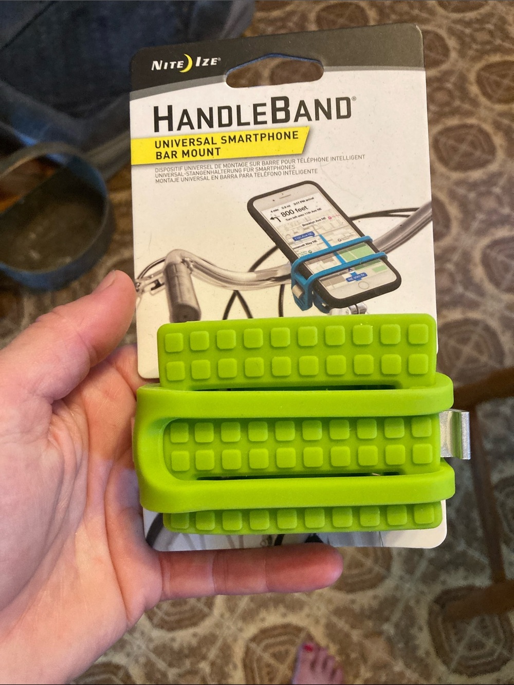 Nite ize handle band for phone